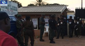 election observer, welfare, security personnel, Edo election