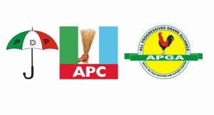 Anambra, political parties, Governorship elections