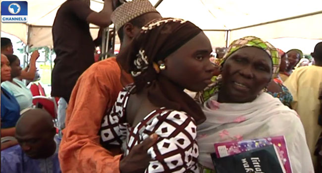 chibok girls rescued