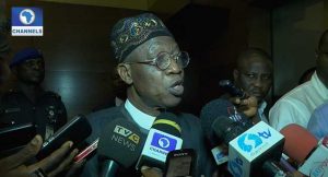 Lai Mohammed on Change Begins With Me