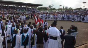 anglican faithfuls, prayer rally, economic healing