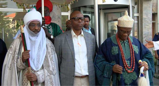 Mimiko Hosts Emir Of Kano, Preaches National Unity