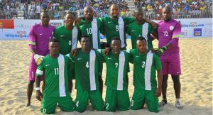 Nigeria Drawn In Group B For Beach Soccer World Cup