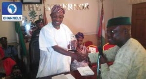 Osun SWAN Inducts Gov. Aregbesola As Grand Patron