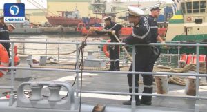 French Naval Ship Visits Nigeria