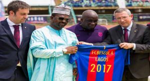 FC Barcelona Officially Lauches Soccer Academy In Lagos