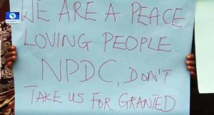 Kunukunuma Residents Protest Neglect By Oil Companies