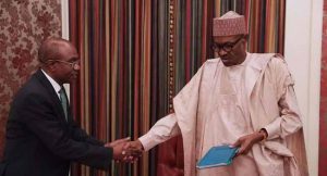 Emefiele Briefs President Buhari On Economy 