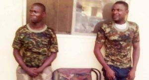 Ogun Police Arrest Two Suspected Fake Soldiers