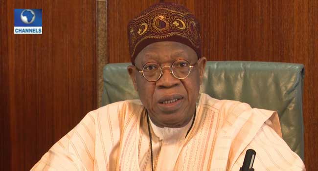 Creative Industry: Pioneer Status Will Catalyse Investments - Lai Mohammed