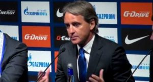 Zenit St Petersburg Unveil Roberto Mancini As New Coach