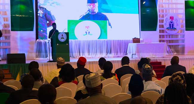 PHOTOS: Osinbajo Launches VAIDS In Abuja