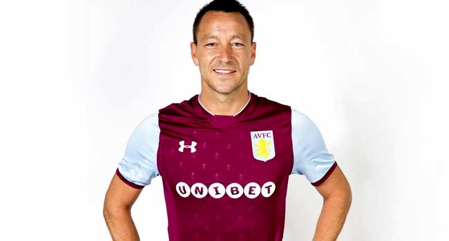 John Terry Named Aston Villa Captain Channels Television