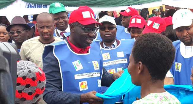 Obaseki Flags Off Distribution Of 2.6m Insecticidal Nets