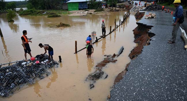 Myanmar Landslide Kills 34, Many More Feared Missing