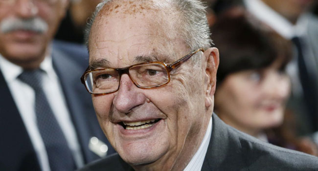 Ex-French president Chirac dies at 86