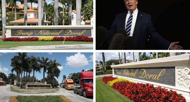 Officials say shots fired at intruder vehicle at Mar-a-Lago