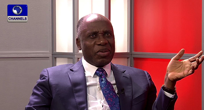 Minister of Transportation, Rotimi Amaechi, appeared on Sunrise Daily on Monday, February 3, 2020.