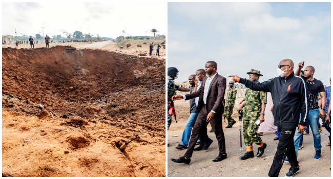 The explosion reportedly occurred around 1 am on Saturday, March 28, 2020.