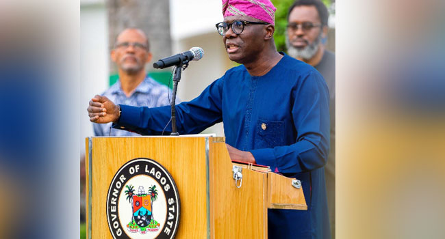 Lagos State Governor, Babajide Sanwo-Olu