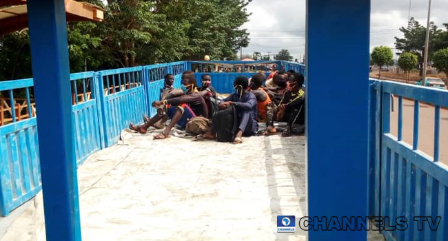 The Ondo FRSC said a truck ferrying 13 young men of 'northern extraction' was intercepted in the capital city, Akure, on May 9, 2020.