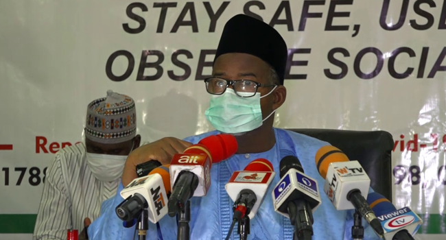 Bauchi State Governor, Bala Mohammed addressed the press on June 10, 2020
