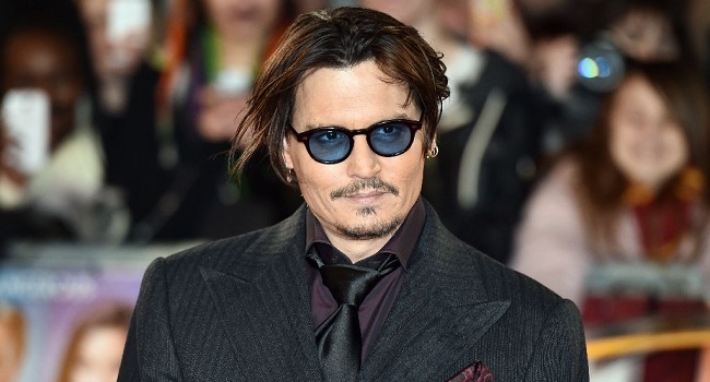 US actor Johnny Depp arrives for the UK premiere of the film 'Mortdecai' in London on January 19, 2015 (AFP Photo /Leon Neal)