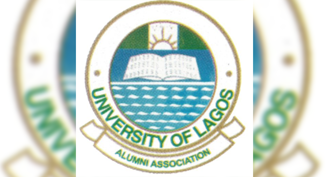 An emblem of the University of Lagos' Alumni Association.