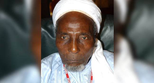 A file photo of the late Sheikh Ahmed Lemu.