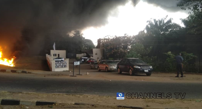 A fuel tanker exploded in Abeokuta on January 19, 2020.