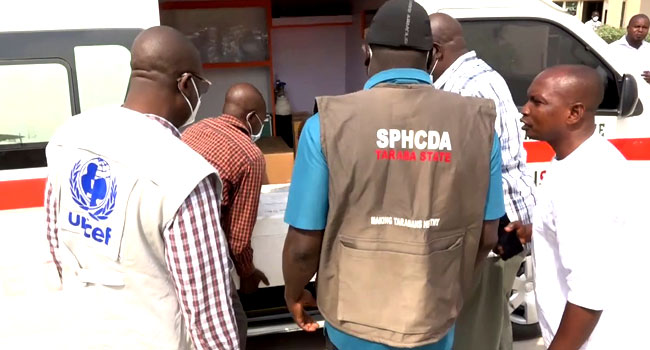 Taraba Receives 56,250 Doses Of AstraZeneca Vaccines img