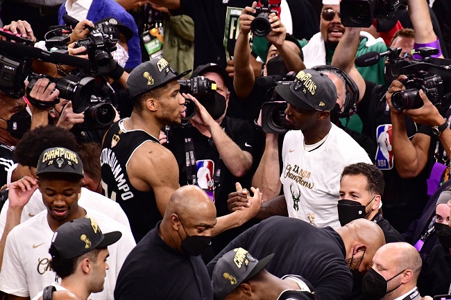 Giannis Antetokounmpo Scores 50 To Power Bucks To First NBA Title Since 1971 Giannis 6