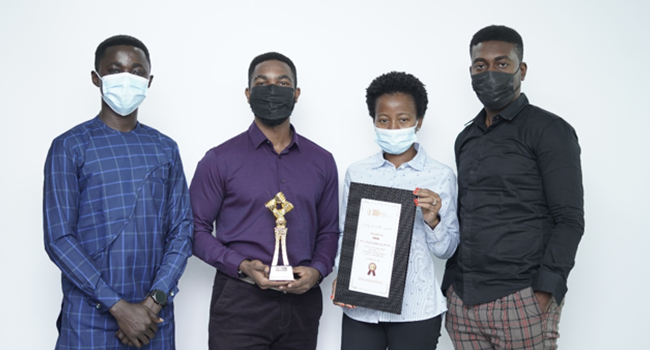 From left to right:Tobi Adonno, Digital Marketing Manager; Kevin Olumese, Marketing Communications Manager; Yemisi Ode, IMC Manager; Opeyemi Adewunmi, Retail & Marketing Manager