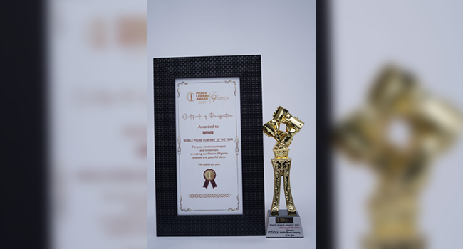 Award for Mobile Phone Company of The Year 2021