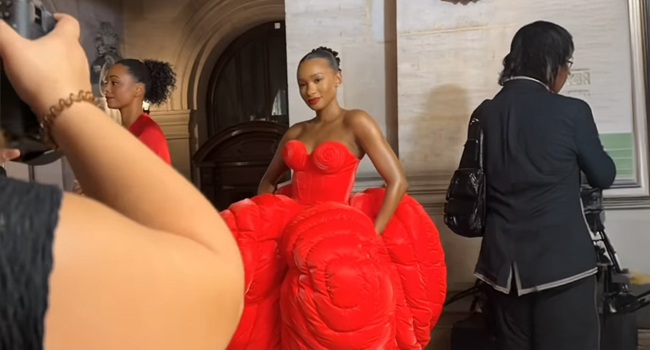 Temi Otedola Makes Runway Debut At Paris Fashion Week. Photo: @temiotedola/Instagram