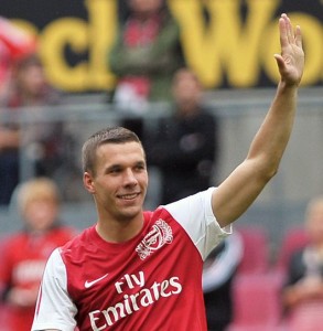 Arsenal completes Podolski signing