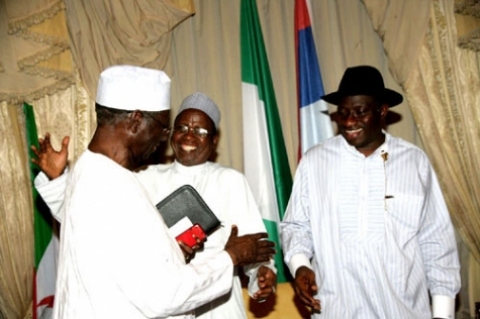 Jonathan meets Edo PDP leaders over July polls