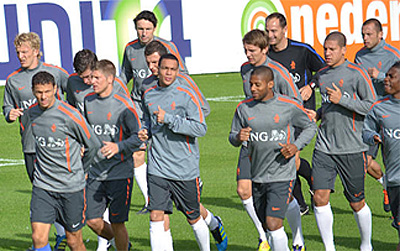 36-man Dutch squad named for EURO 2012