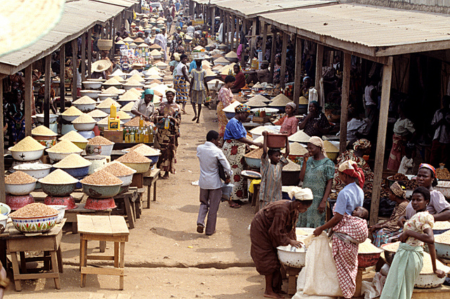 anambra state, market relocation, food traders