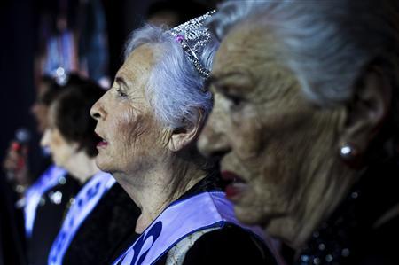 Israel holds beauty pageant for Holocaust survivors
