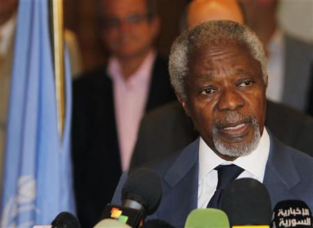 Kofi Annan quits as international Syria mediator