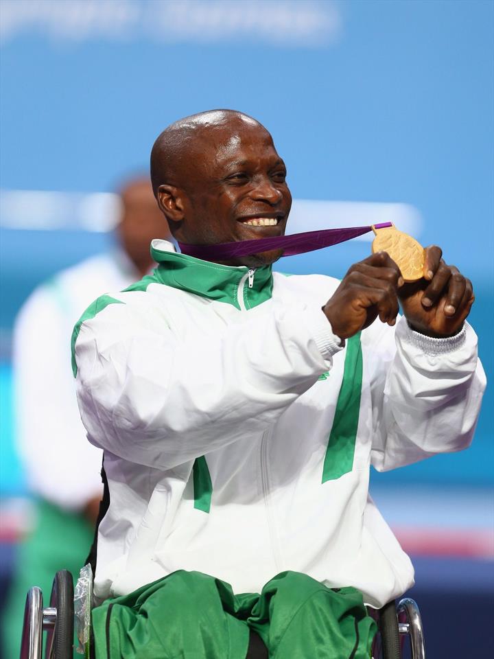 Yakubu Adesokan wins gold medal for Paralympic’s power lifting…smashing the world record