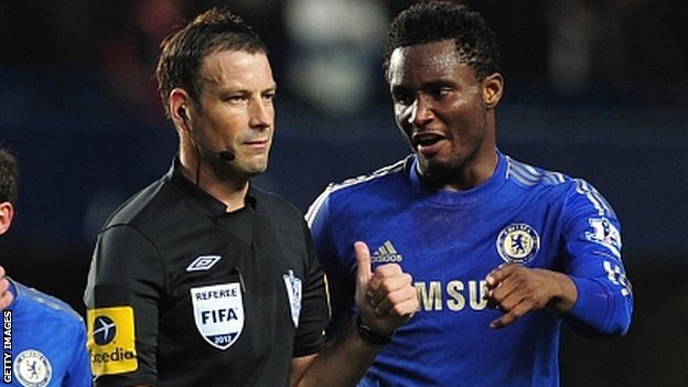 Chelsea make racial complaint against referee