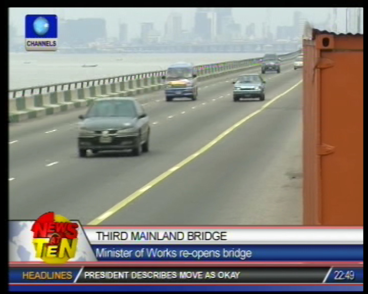 VIDEO: Chronicle of Third Mainland Bridge repairs