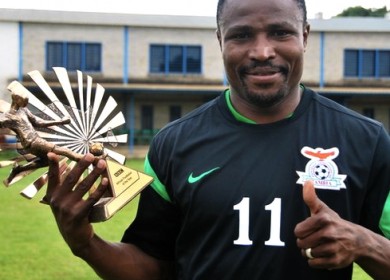 Christopher Katongo Wins BBC African Footballer Of The Year