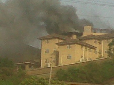 Obasanjo’s House On Fire