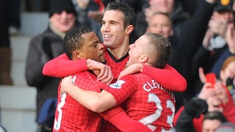 Van Persie Leads Man-U To Victory Against Liverpool