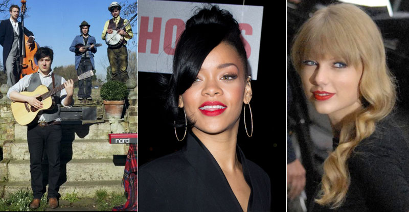 Rihanna, Taylor Swift, Mumford And Sons To Perform At The Grammys