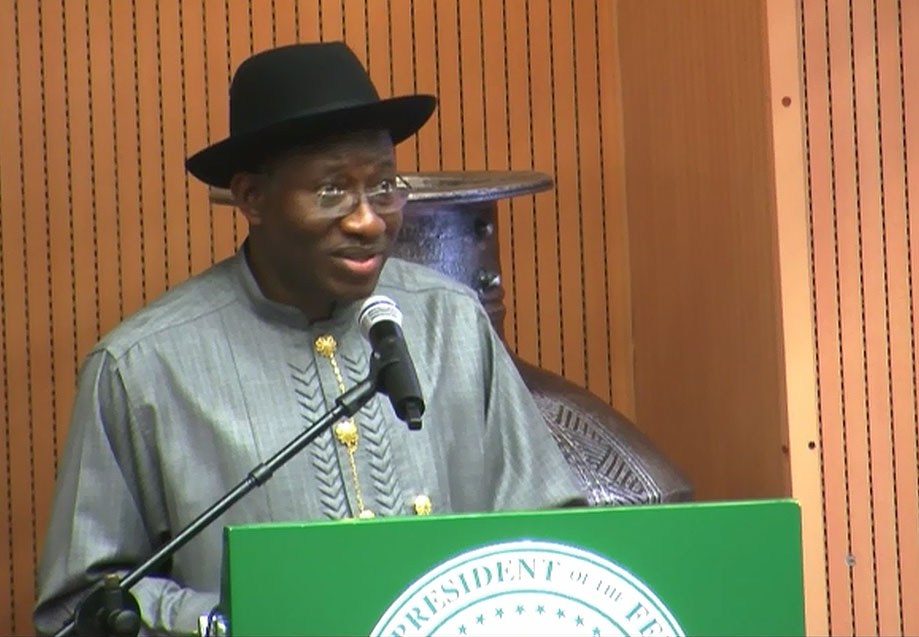 Jonathan Challenges Banks On Infrastructural Development