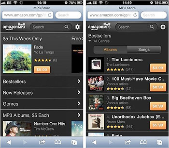 Amazon Launches Cloud Player App For iPad And iPad Mini